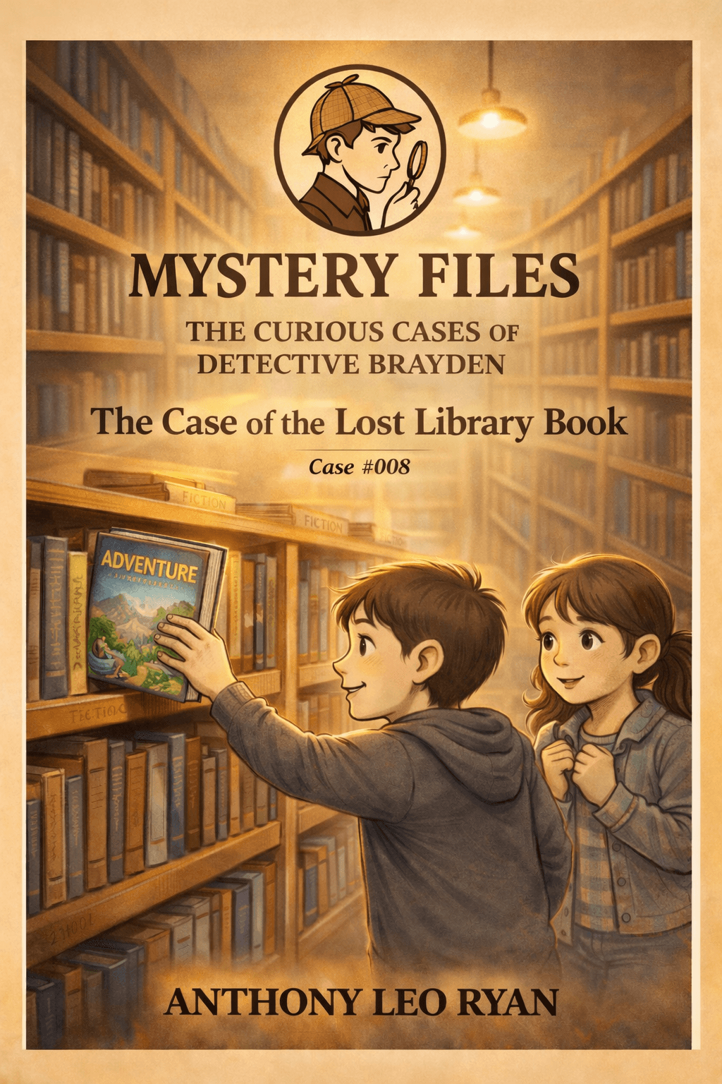 Cover of Case #008: The Case of the Lost Library Book