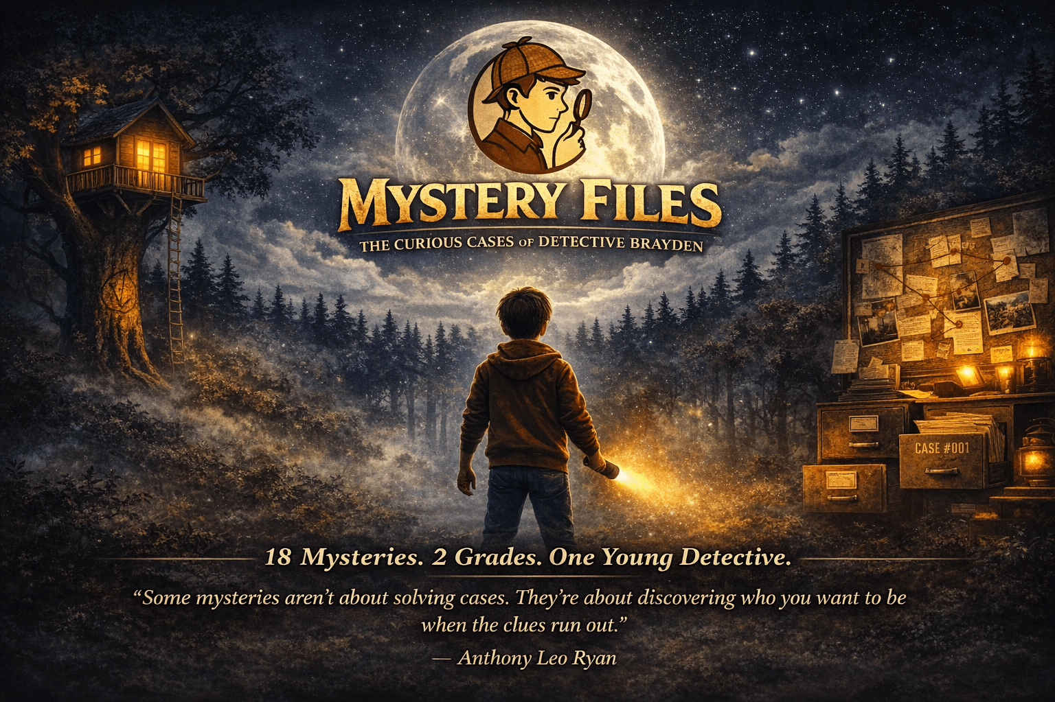 Detective Brayden Mystery Files Banner